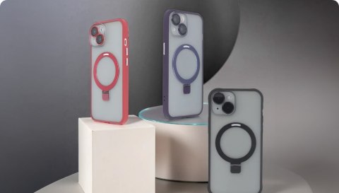 Nakładka Ring Secure Mag do iPhone 14 6,1" fioletowy