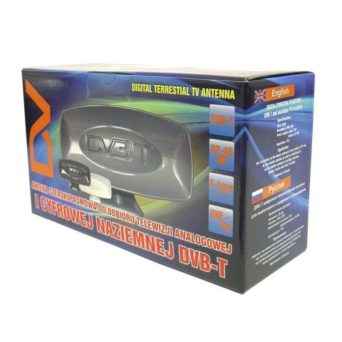 Antena DVB-T Digital pokojowa czarna