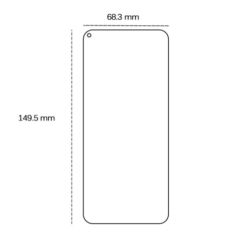 Szkło hartowane 2,5D do Huawei Nova 5T / Honor 20