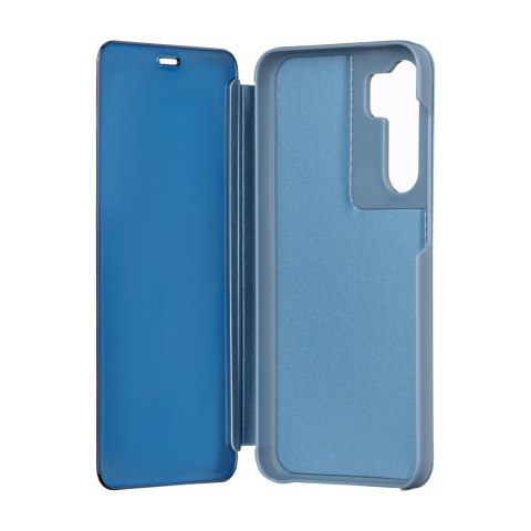Etui Fold Mirror View do Samsung Galaxy A54 niebieske
