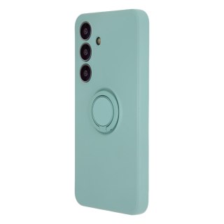 Nakładka Finger Ring do Samsung Galaxy A14 4G / A14 5G jasnozielona