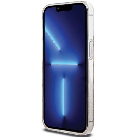 Nakładka Hello Kitty do iPhone 15 Pro Max 6,7" różowa hardcase IML Gradient Electrop Crowded Kitty Head