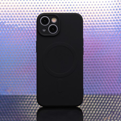 Nakładka Simple Color Mag do iPhone 14 6,1" czarna