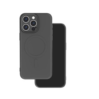 Nakładka Simple Color Mag do iPhone 15 Pro 6,1" czarna