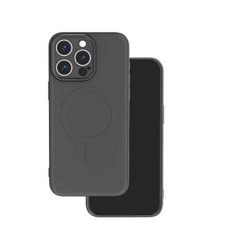 Nakładka Simple Color Mag do iPhone 15 Pro 6,1" czarna