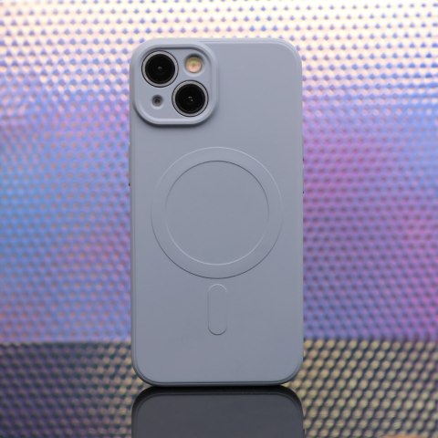 Nakładka Simple Color Mag do iPhone 15 Pro Max 6,7" jasnoniebieska