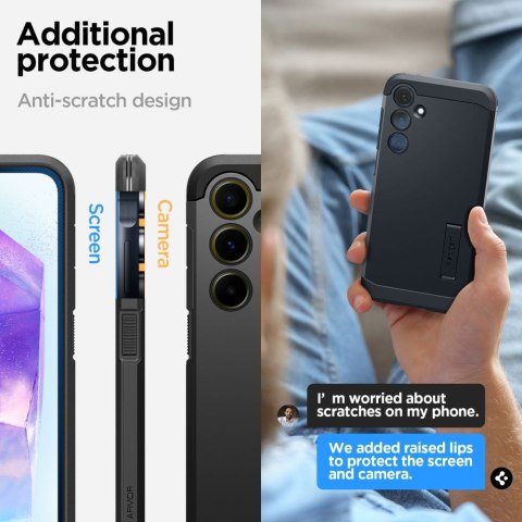 Spigen nakładka Tough Armor do Samsung Galaxy A55 5G czarna