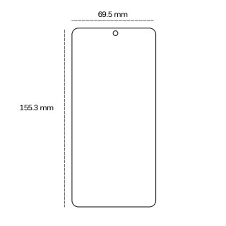 Szkło hartowane 2,5D do Oppo Reno 11F 5G (Global)