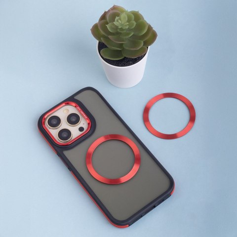 Metal Ring (2szt.) czerwony