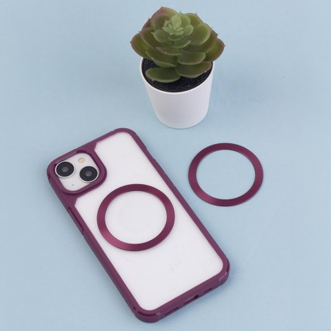 Metal Ring (2szt.) fioletowy