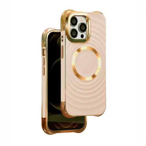 Nakładka Circle Glam Mag do iPhone 13 Pro 6,1" różowa