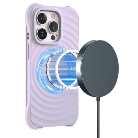 Nakładka Circle Mag do iPhone 11 jasnofioletowa