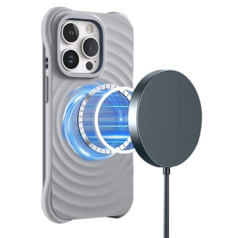 Nakładka Circle Mag do iPhone 13 Pro 6,1" szara