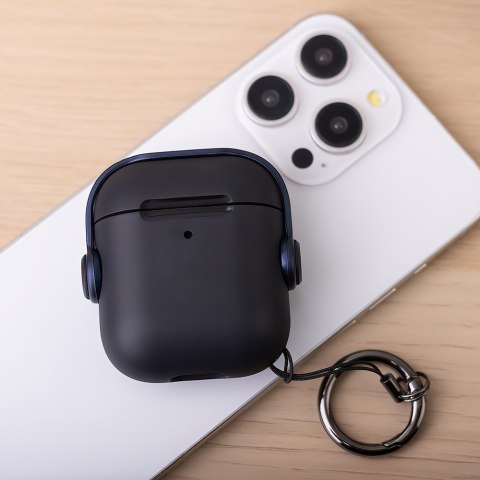 Etui do Airpods / Airpods 2 Headset granatowe