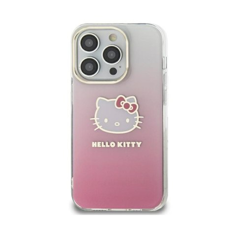 Hello Kitty nakładka do Samsung Galaxy A55 HKHCSA55HDGKEP różowa HC IML gradient electrop kitty head