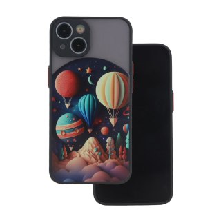 Nakładka Ultra Trendy do iPhone 15 Pro 6,1" Travel czarna