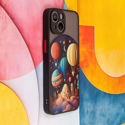 Nakładka Ultra Trendy do Samsung Galaxy A14 4G / A14 5G Travel czarna