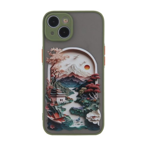 Nakładka Ultra Trendy do Samsung Galaxy A35 5G Travel zielona