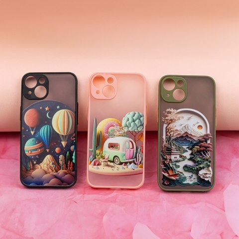 Nakładka Ultra Trendy do Samsung Galaxy S23 FE Travel czarna