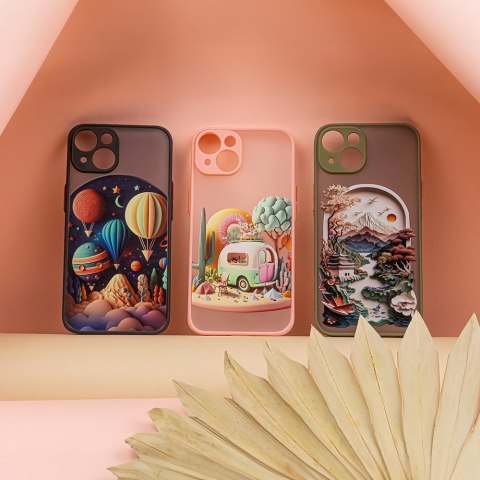 Nakładka Ultra Trendy do Samsung Galaxy S24 Travel zielona