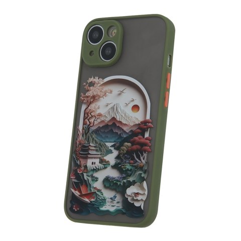 Nakładka Ultra Trendy do iPhone 11 Travel zielona