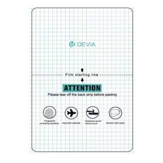 Devia Zestaw folii anticrash do maszyny tnącej 50szt V2 na smartfony na ekran