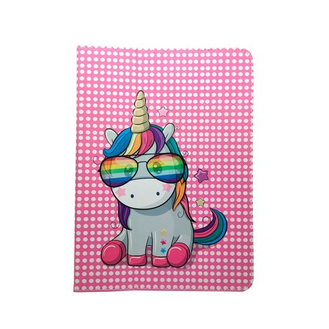 Uniwersalne etui do tabletów 9-11''(L27 x W20 cm) Rainbow Unicorn
