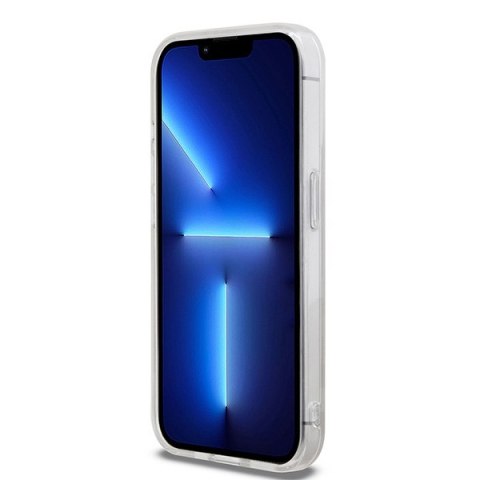 DKNY nakładka do iPhone 15 Pro Max 6,7" DKHMP15XHCPTSE różowa HC Magsafe pc tpu repeat texture pattern w stripe