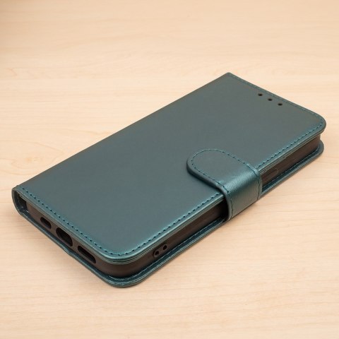 Etui Smart Classic do iPhone 16 Plus 6,7" ciemnozielone