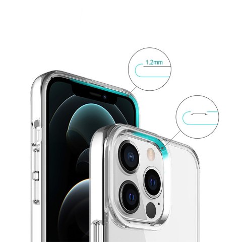 Nakładka Hybrid Crystal do iPhone 16 Pro 6,3" transparentna