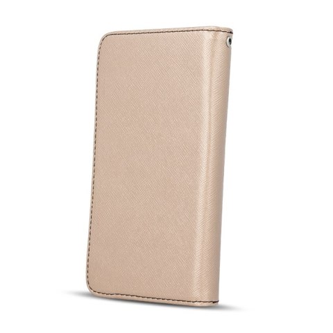 Etui Smart Fancy do iPhone 16 Plus 6,7" złoto-czarne