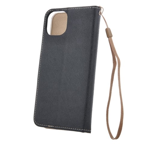 Etui Smart Fancy do iPhone 16 Pro 6,3" czarno-złote