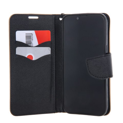 Etui Smart Fancy do iPhone 16 Pro Max 6,9" czarno-złote