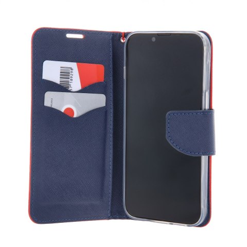 Etui Smart Fancy do iPhone 16 Pro Max 6,9" czerwono-granatowe