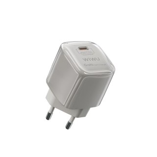 WIWU ładowarka Jello 20W GaN Charger Sets Wi-U016 C-C, EU Plug
