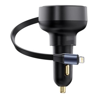 Baseus ładowarka samochodowa PD Enjoyment Pro Car Charger + kabel USB-C 55W czarna