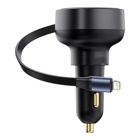 Baseus ładowarka samochodowa PD Enjoyment Pro Car Charger + kabel USB-C 55W czarna