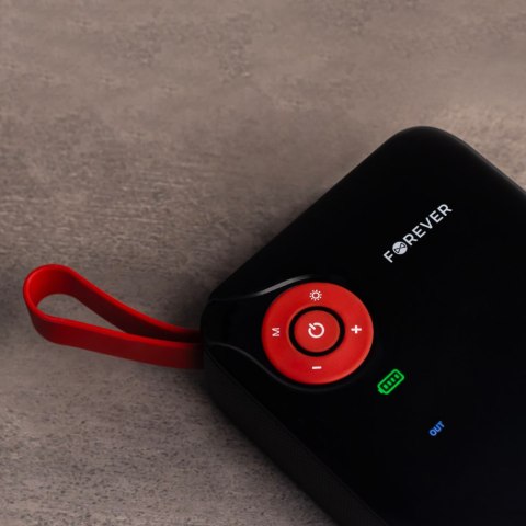 Forever jump starter 4w1 JS-400 26,64Wh czarno-czerwony