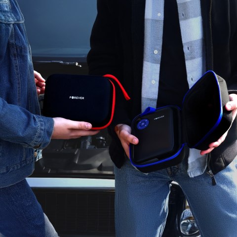 Forever jump starter 4w1 JS-400 26,64Wh czarno-niebieski