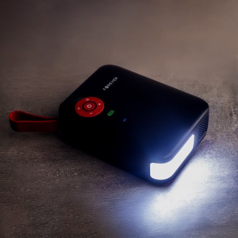 Forever jump starter 4w1 JS-400 26,64Wh czarno-niebieski