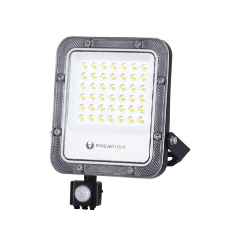 Naświetlacz LED PROXIM+ 30W 6500K 4500lm PIR 230V IP65 Forever Light 150lm/W 5 lat gwarancji