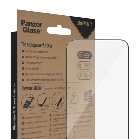 PanzerGlass szkło hartowane Ultra-Wide Fit Anti-blue do iPhone 14 / 13 Pro / 13 6,1" z aplikatorem TTT