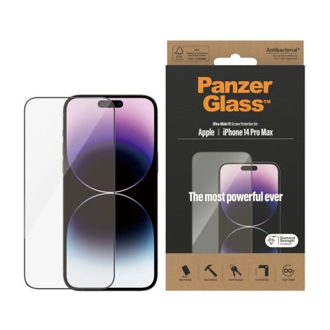 PanzerGlass szkło hartowane Ultra-Wide Fit Anti-blue do iPhone 14 Pro 6,1" z aplikatorem TTT