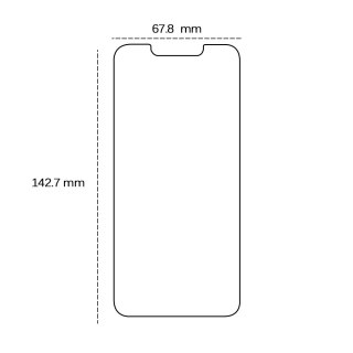 Szkło hartowane 2,5D do iPhone 16e