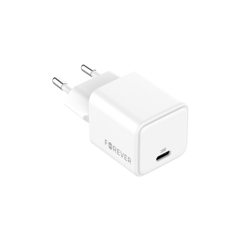 Forever ładowarka sieciowa GaN PD TC-08-20C 1x USB-C 20W biała