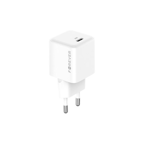 Forever ładowarka sieciowa GaN PD TC-08-20C 1x USB-C 20W biała