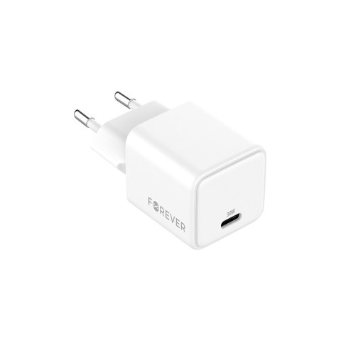 Forever ładowarka sieciowa GaN PD TC-08-30C 1x USB-C 30W biała
