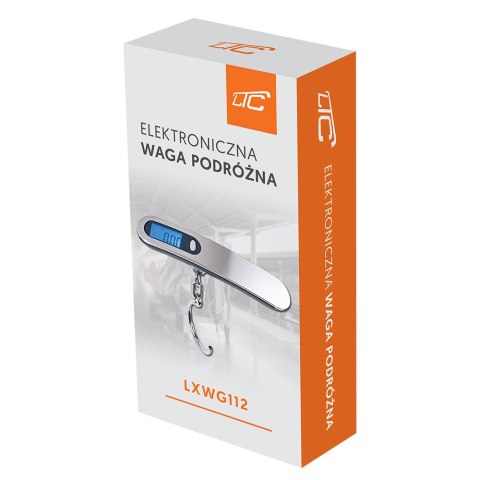 Waga podróżna ręczna srebrna CR2032 LTC