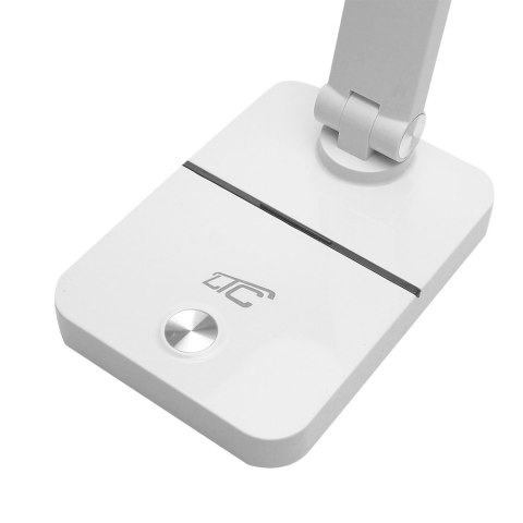 Lampka biurkowa LED 3W, 3000/4500/6000K, regulowana, 1200mAh, biała, LTC