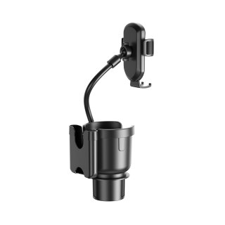 XO uchwyt samochodowy C140 czarny do uchwytu kubka